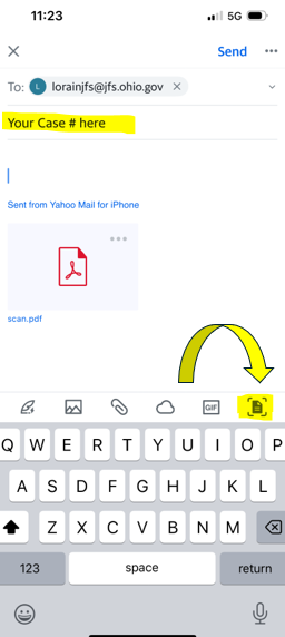 Telephone Attach Message